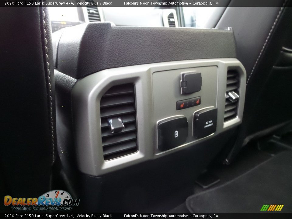 2020 Ford F150 Lariat SuperCrew 4x4 Velocity Blue / Black Photo #19