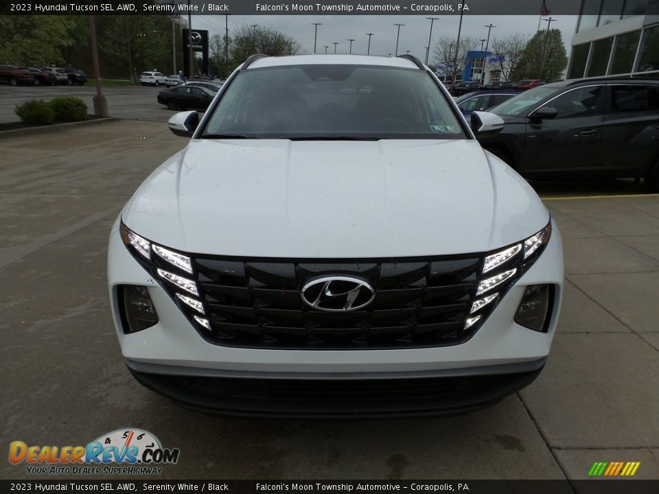 2023 Hyundai Tucson SEL AWD Serenity White / Black Photo #8