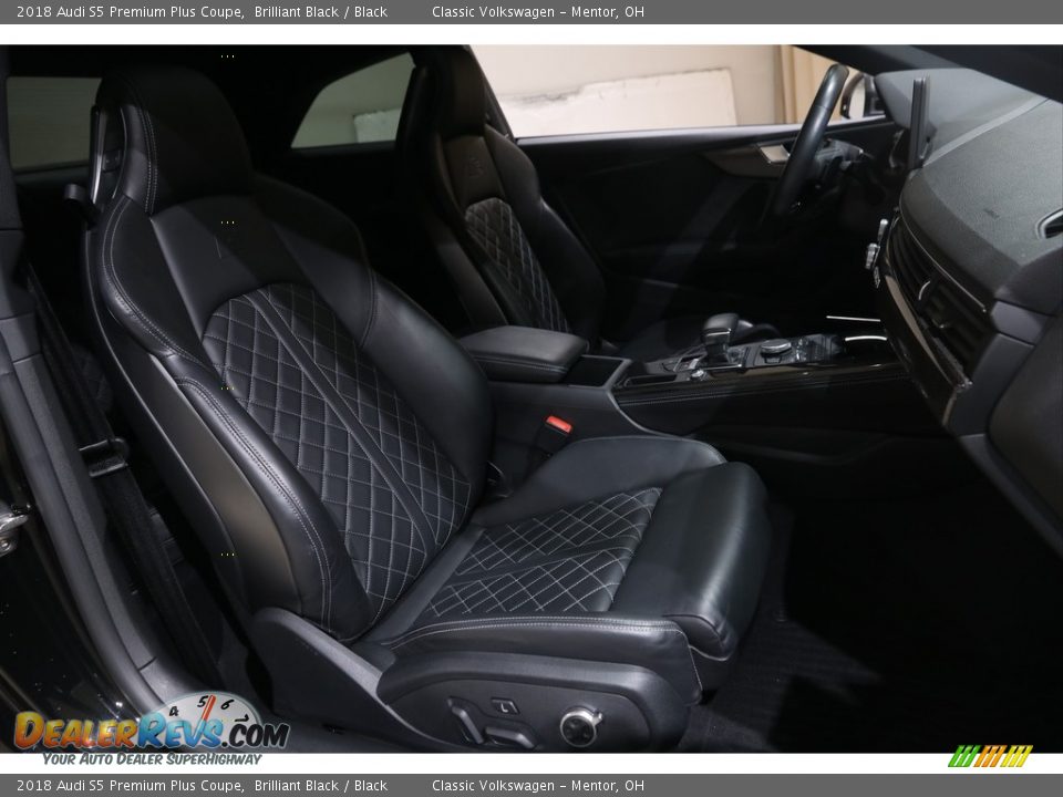 Front Seat of 2018 Audi S5 Premium Plus Coupe Photo #16