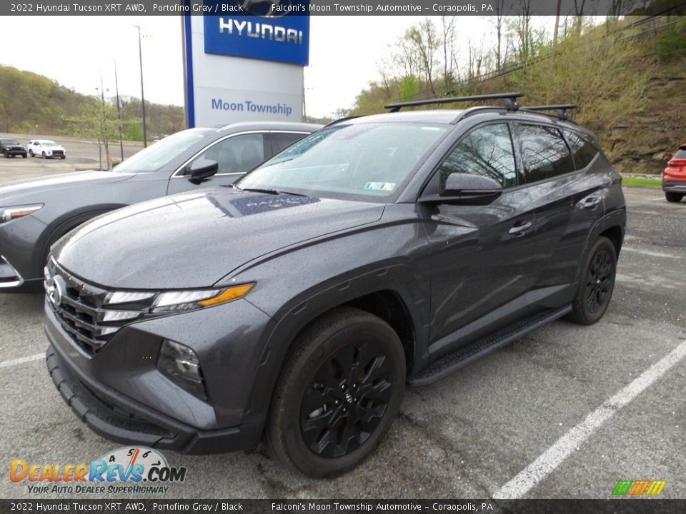 Portofino Gray 2022 Hyundai Tucson XRT AWD Photo #1