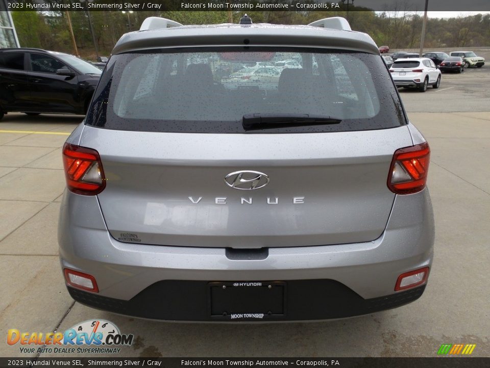 2023 Hyundai Venue SEL Shimmering Silver / Gray Photo #3