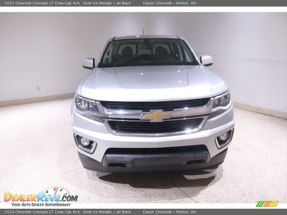 2020 Chevrolet Colorado LT Crew Cab 4x4 Silver Ice Metallic / Jet Black Photo #2