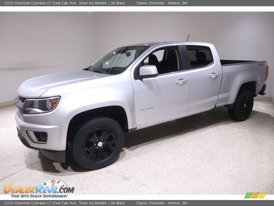 2020 Chevrolet Colorado LT Crew Cab 4x4 Silver Ice Metallic / Jet Black Photo #3