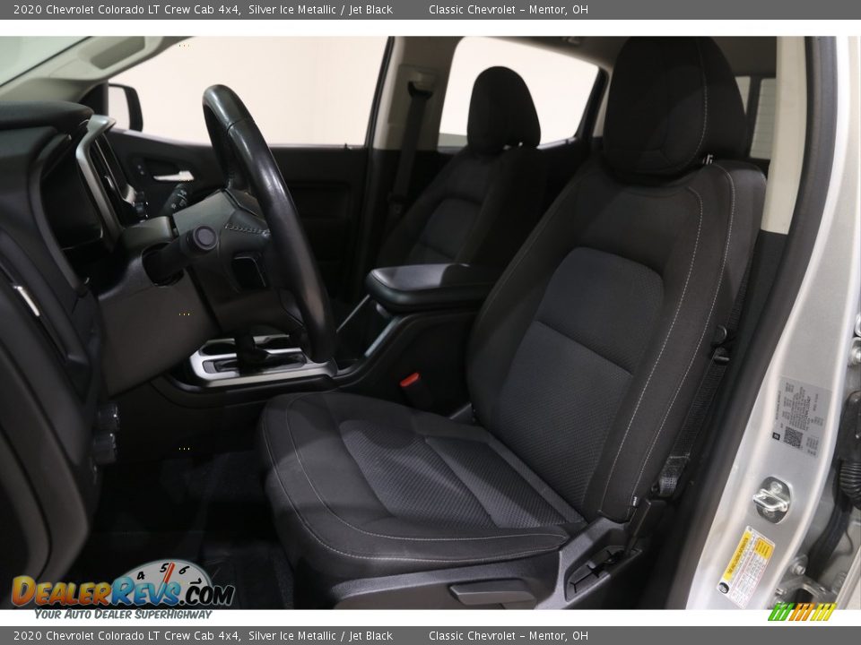 2020 Chevrolet Colorado LT Crew Cab 4x4 Silver Ice Metallic / Jet Black Photo #5