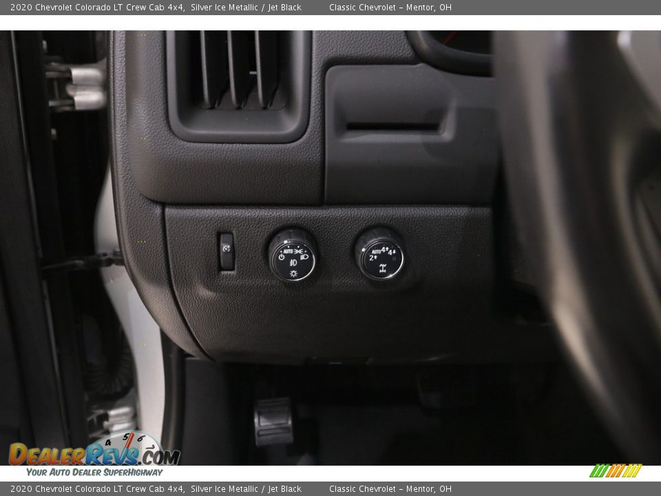 2020 Chevrolet Colorado LT Crew Cab 4x4 Silver Ice Metallic / Jet Black Photo #6