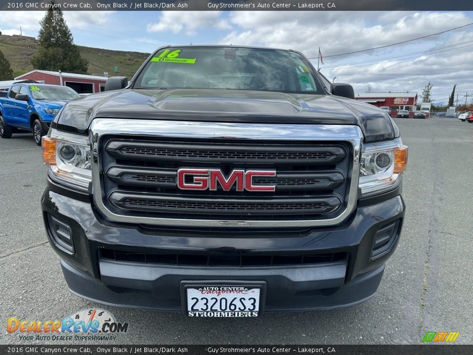 2016 GMC Canyon Crew Cab Onyx Black / Jet Black/Dark Ash Photo #2