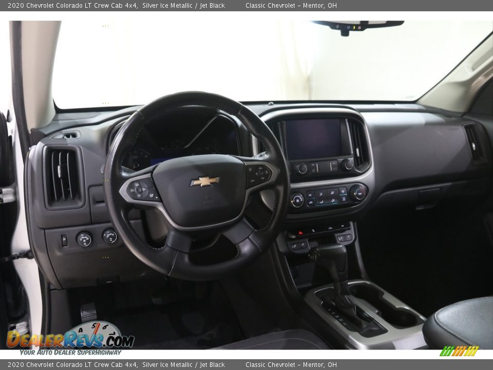 2020 Chevrolet Colorado LT Crew Cab 4x4 Silver Ice Metallic / Jet Black Photo #7