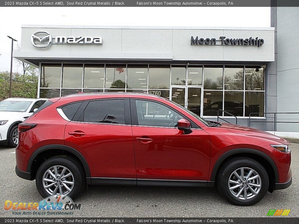 2023 Mazda CX-5 S Select AWD Soul Red Crystal Metallic / Black Photo #1