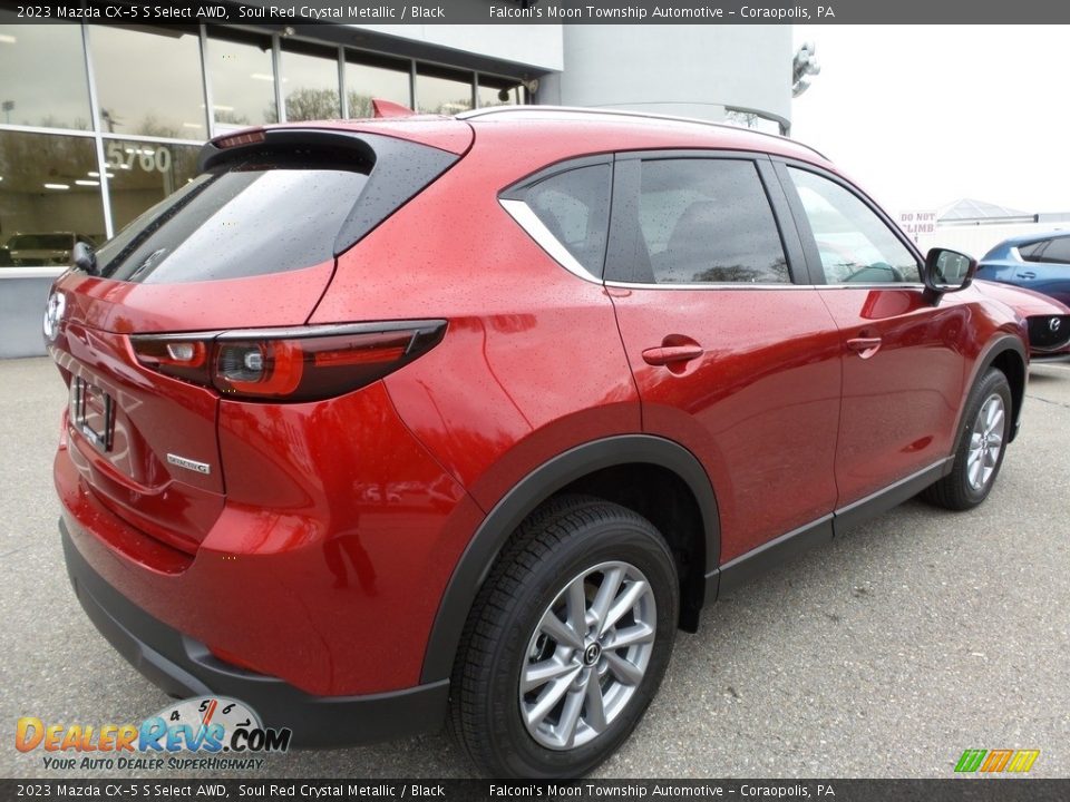 2023 Mazda CX-5 S Select AWD Soul Red Crystal Metallic / Black Photo #2