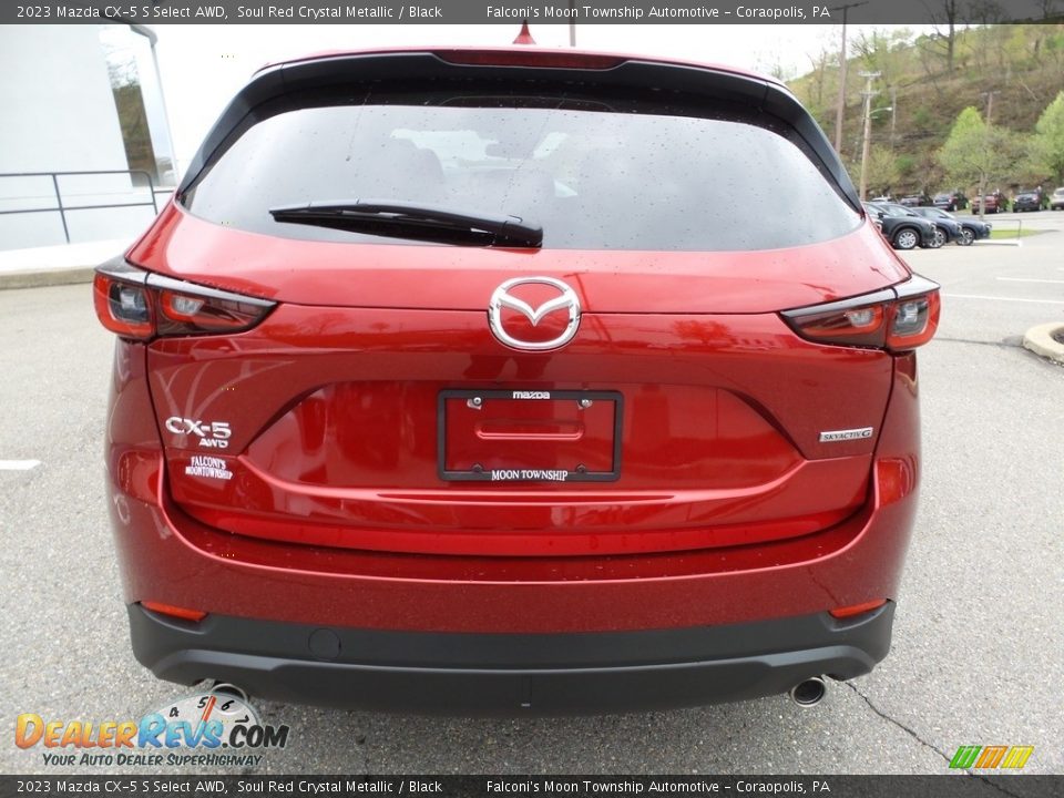 2023 Mazda CX-5 S Select AWD Soul Red Crystal Metallic / Black Photo #3