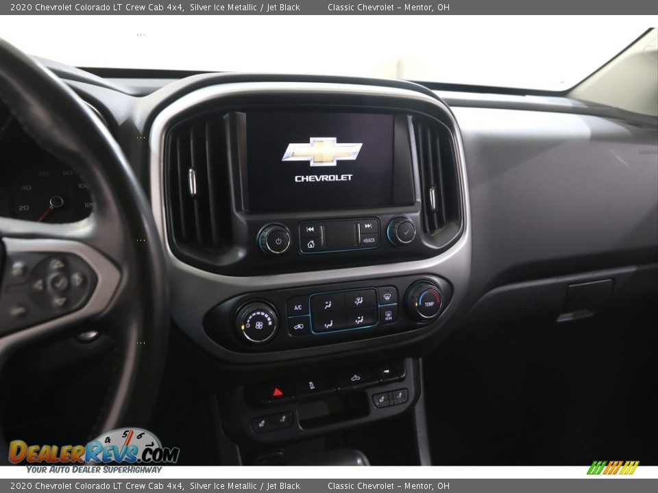 2020 Chevrolet Colorado LT Crew Cab 4x4 Silver Ice Metallic / Jet Black Photo #10