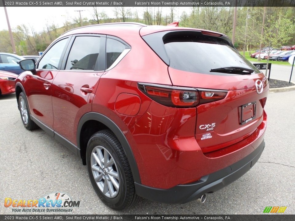 2023 Mazda CX-5 S Select AWD Soul Red Crystal Metallic / Black Photo #5