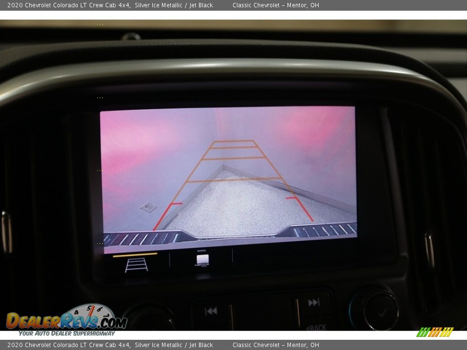 2020 Chevrolet Colorado LT Crew Cab 4x4 Silver Ice Metallic / Jet Black Photo #14