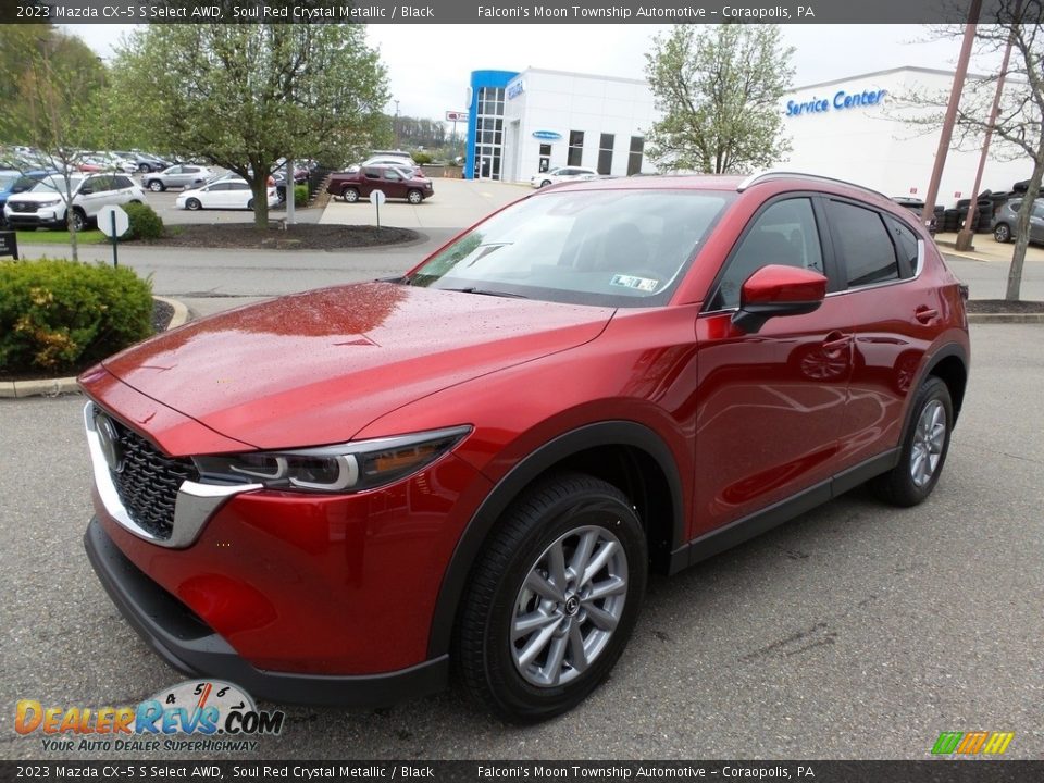 2023 Mazda CX-5 S Select AWD Soul Red Crystal Metallic / Black Photo #7