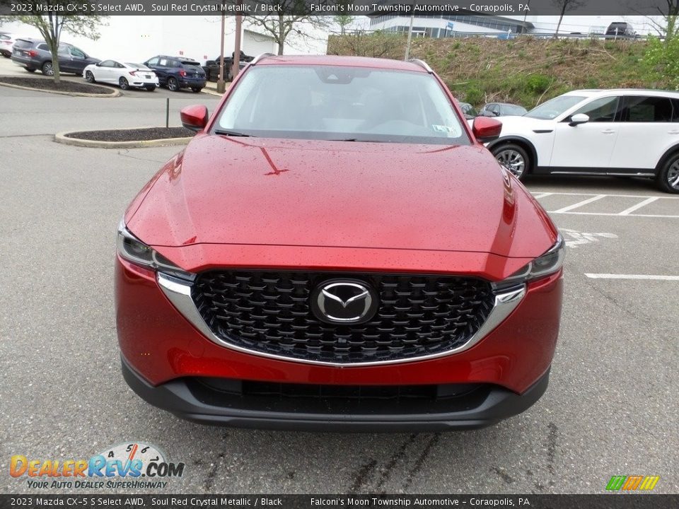 2023 Mazda CX-5 S Select AWD Soul Red Crystal Metallic / Black Photo #8