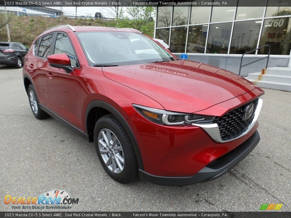 2023 Mazda CX-5 S Select AWD Soul Red Crystal Metallic / Black Photo #9