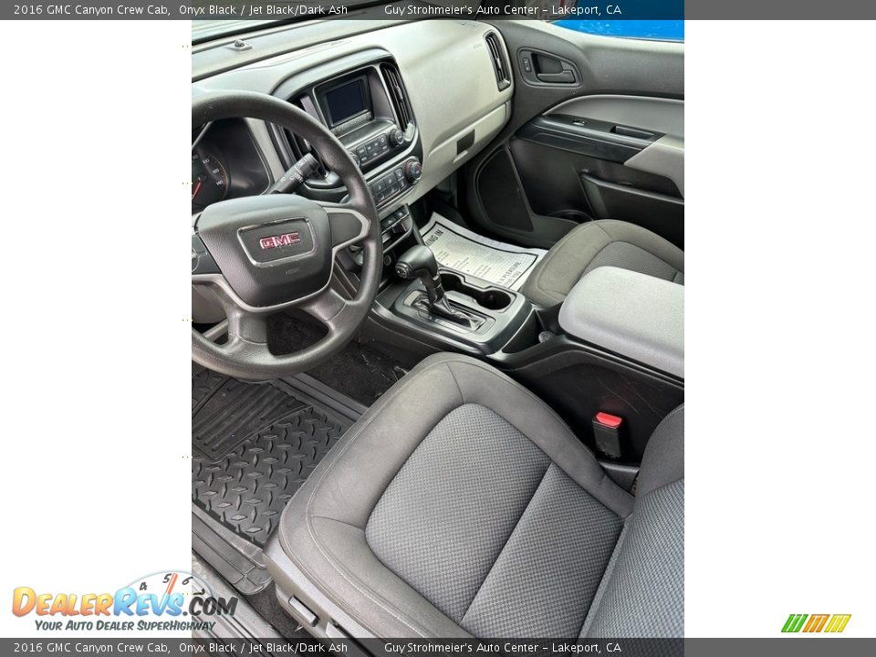 Front Seat of 2016 GMC Canyon Crew Cab Photo #11