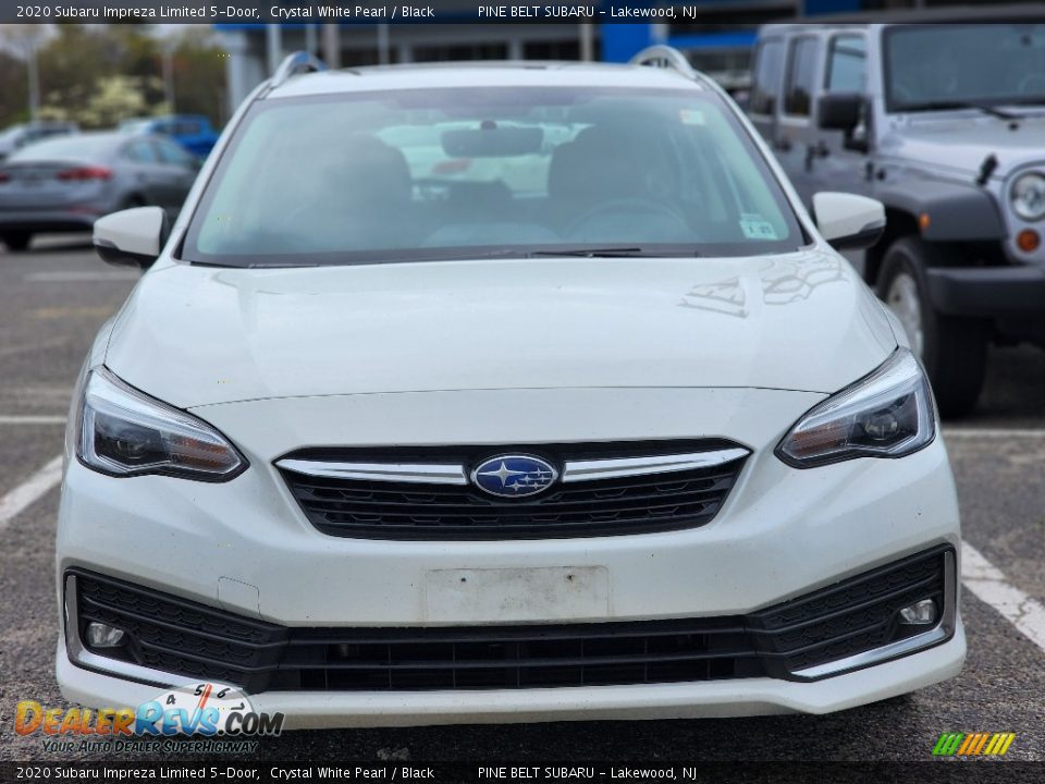 2020 Subaru Impreza Limited 5-Door Crystal White Pearl / Black Photo #2
