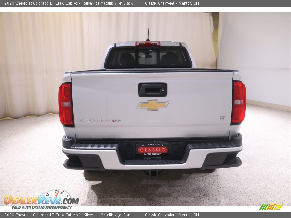2020 Chevrolet Colorado LT Crew Cab 4x4 Silver Ice Metallic / Jet Black Photo #20