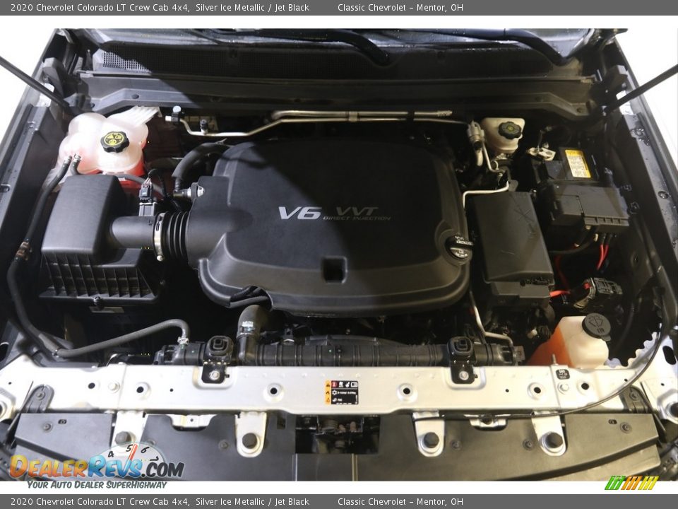 2020 Chevrolet Colorado LT Crew Cab 4x4 Silver Ice Metallic / Jet Black Photo #21