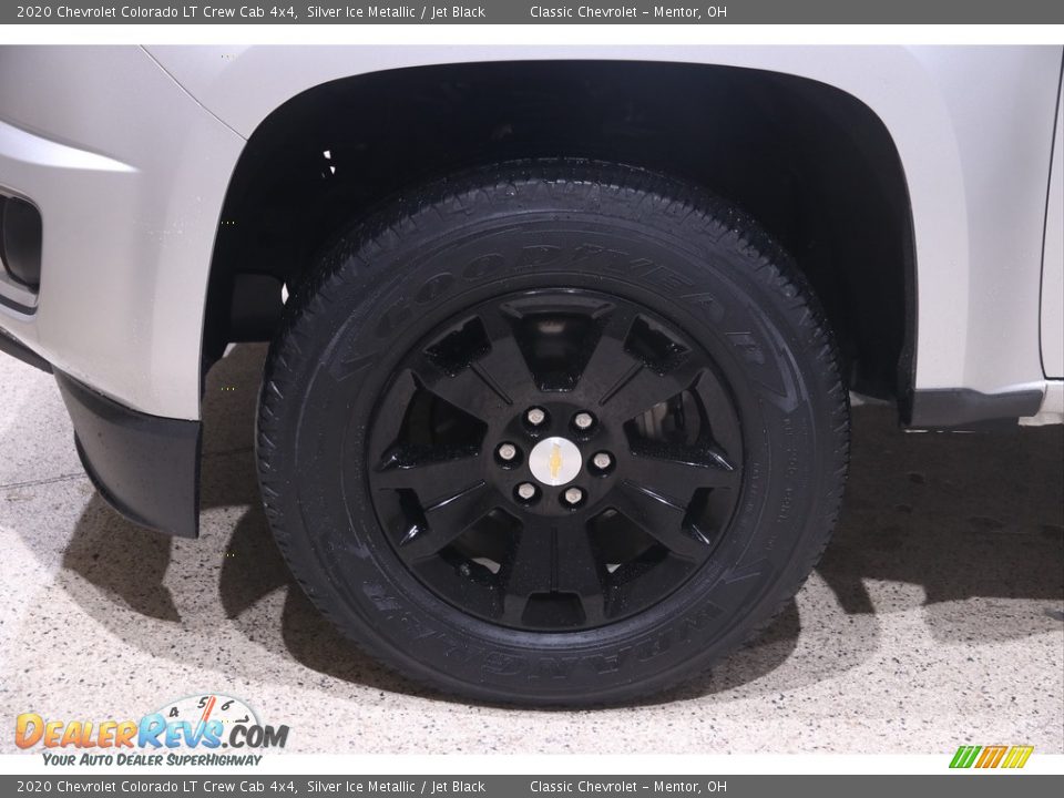 2020 Chevrolet Colorado LT Crew Cab 4x4 Silver Ice Metallic / Jet Black Photo #22