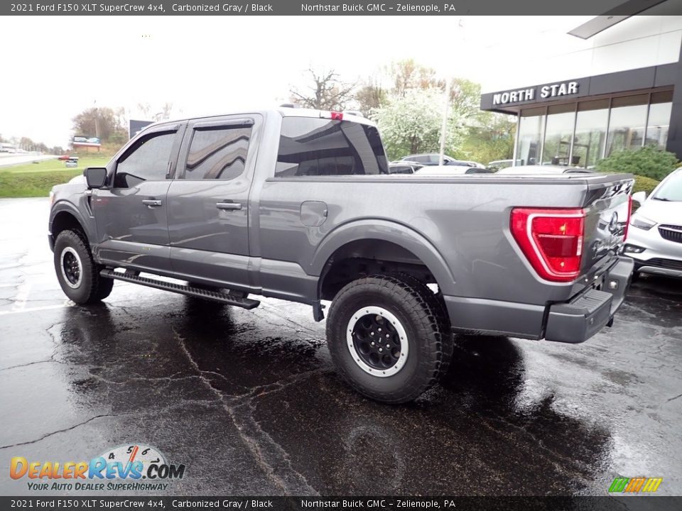 2021 Ford F150 XLT SuperCrew 4x4 Carbonized Gray / Black Photo #3