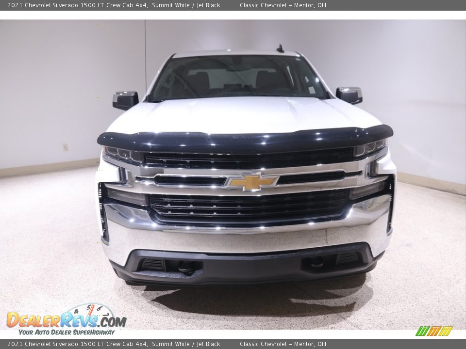 2021 Chevrolet Silverado 1500 LT Crew Cab 4x4 Summit White / Jet Black Photo #2