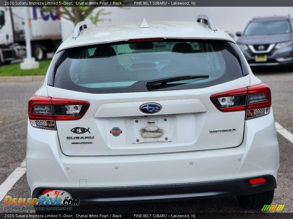 2020 Subaru Impreza Limited 5-Door Crystal White Pearl / Black Photo #8