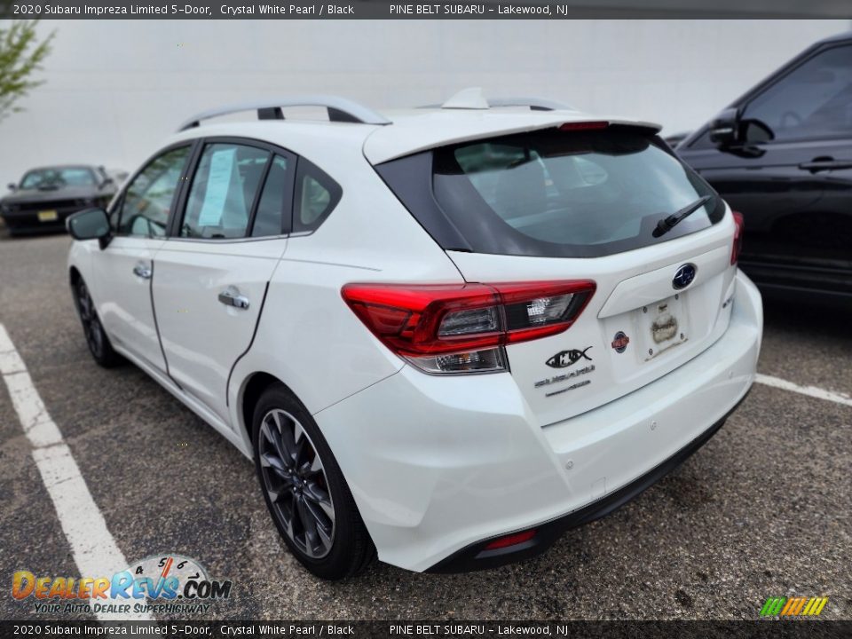 2020 Subaru Impreza Limited 5-Door Crystal White Pearl / Black Photo #9