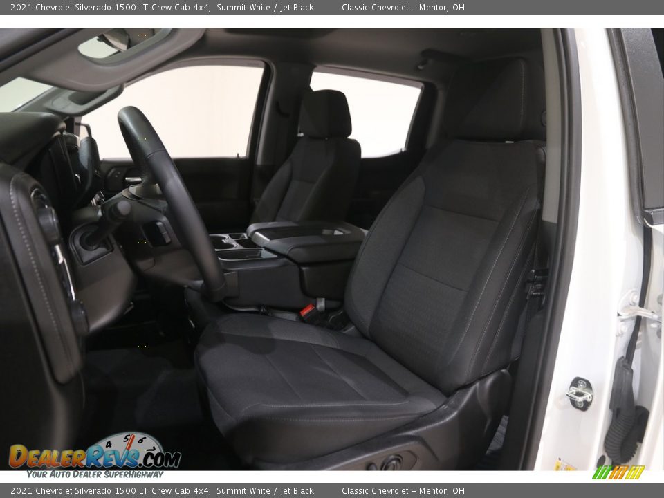 2021 Chevrolet Silverado 1500 LT Crew Cab 4x4 Summit White / Jet Black Photo #5