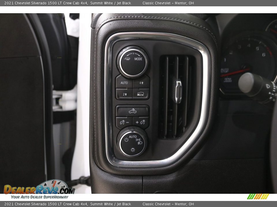 2021 Chevrolet Silverado 1500 LT Crew Cab 4x4 Summit White / Jet Black Photo #6