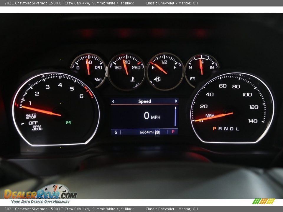 2021 Chevrolet Silverado 1500 LT Crew Cab 4x4 Summit White / Jet Black Photo #9
