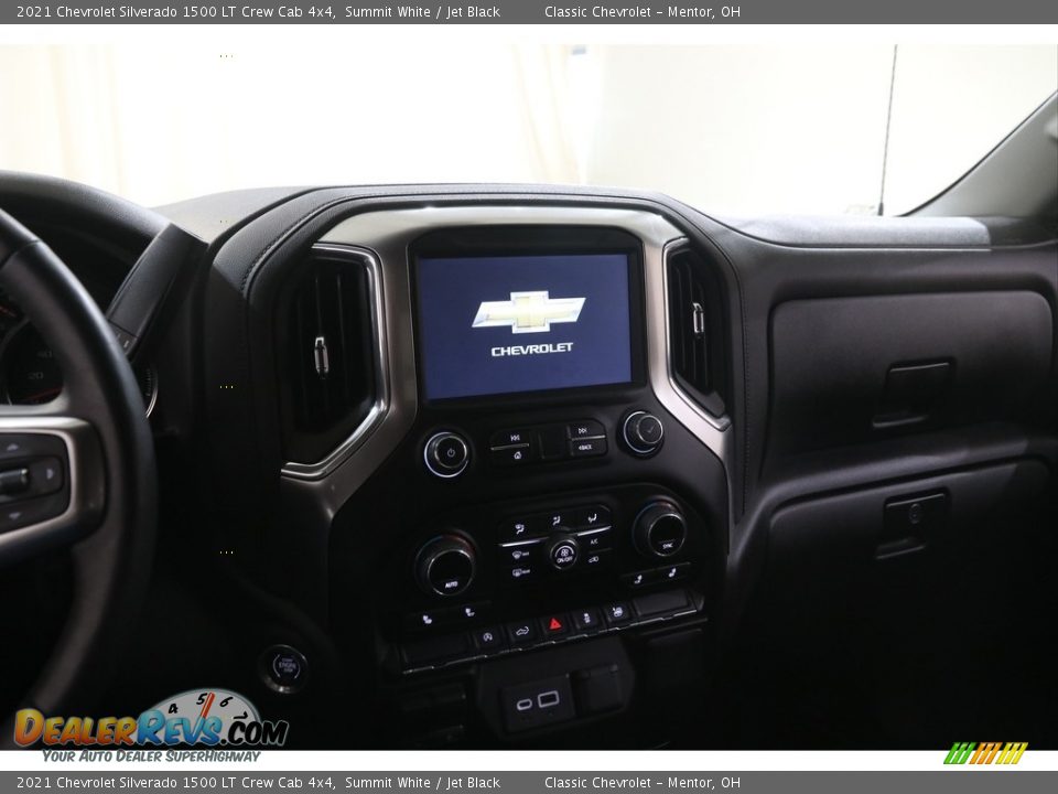 2021 Chevrolet Silverado 1500 LT Crew Cab 4x4 Summit White / Jet Black Photo #10