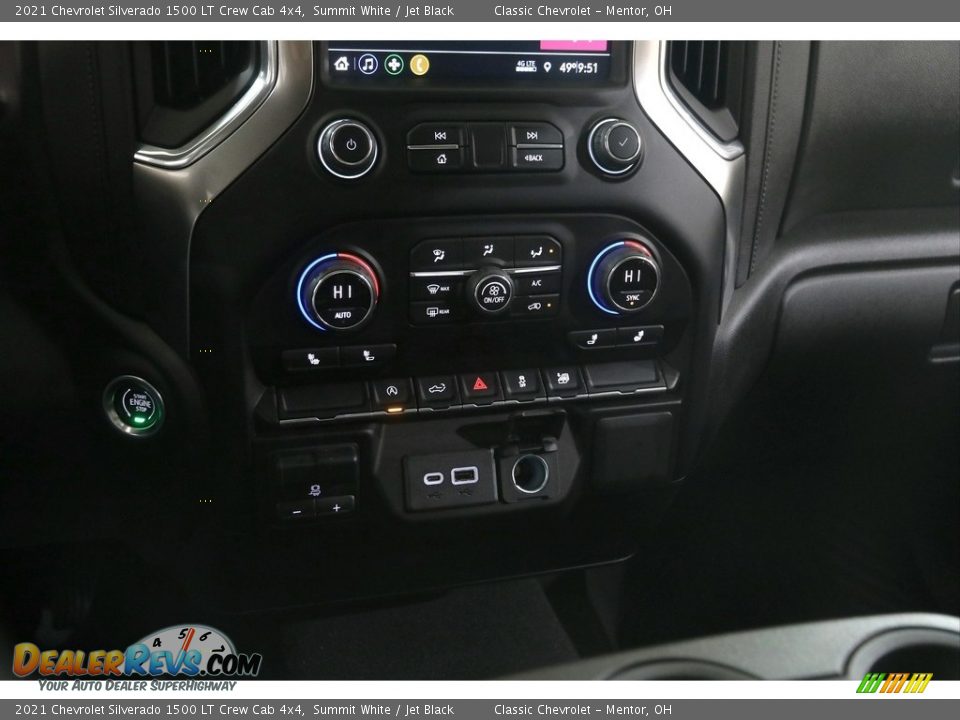 2021 Chevrolet Silverado 1500 LT Crew Cab 4x4 Summit White / Jet Black Photo #14