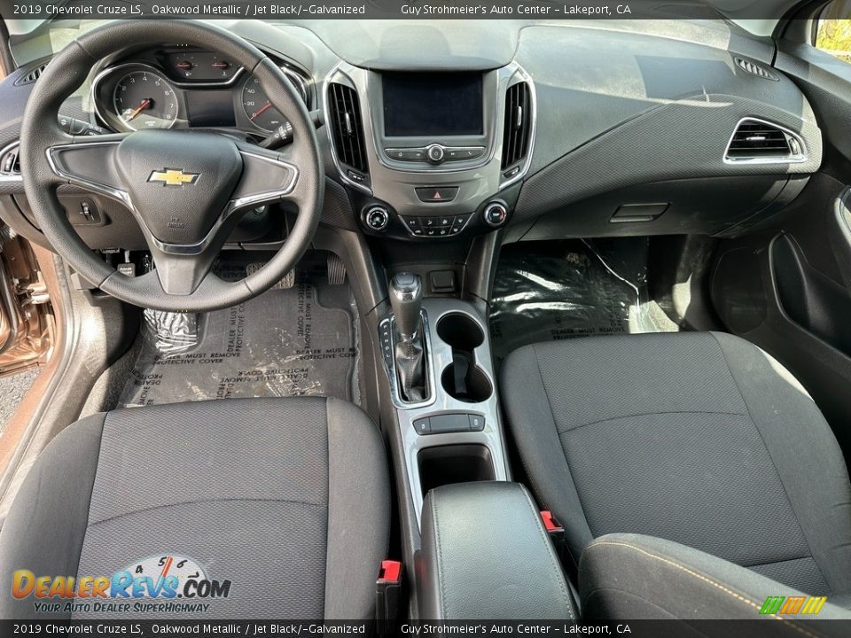 Jet Black/­Galvanized Interior - 2019 Chevrolet Cruze LS Photo #12