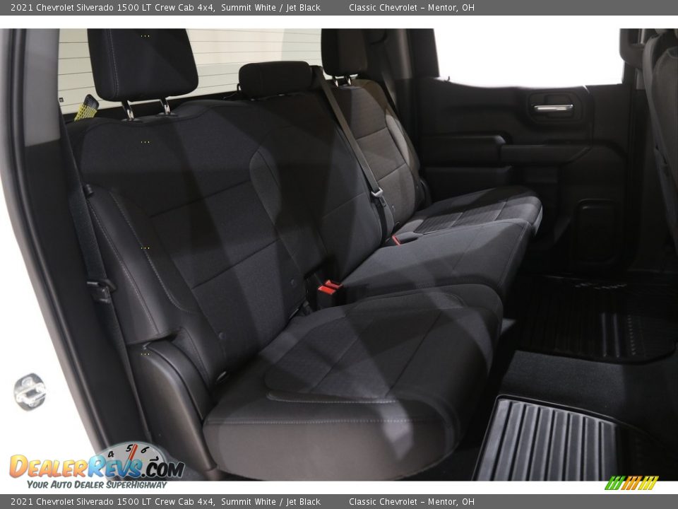 2021 Chevrolet Silverado 1500 LT Crew Cab 4x4 Summit White / Jet Black Photo #17