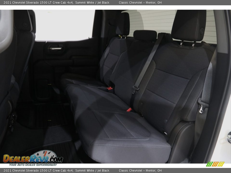 2021 Chevrolet Silverado 1500 LT Crew Cab 4x4 Summit White / Jet Black Photo #18