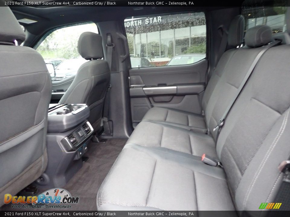 2021 Ford F150 XLT SuperCrew 4x4 Carbonized Gray / Black Photo #17