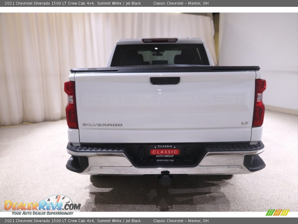 2021 Chevrolet Silverado 1500 LT Crew Cab 4x4 Summit White / Jet Black Photo #19