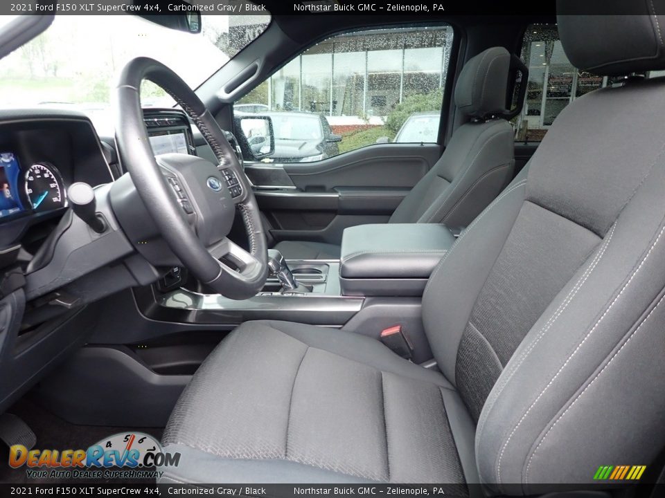 2021 Ford F150 XLT SuperCrew 4x4 Carbonized Gray / Black Photo #19