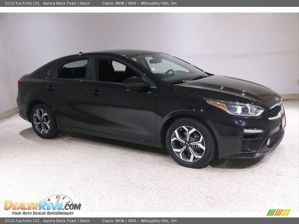 2019 Kia Forte LXS Aurora Black Pearl / Black Photo #1