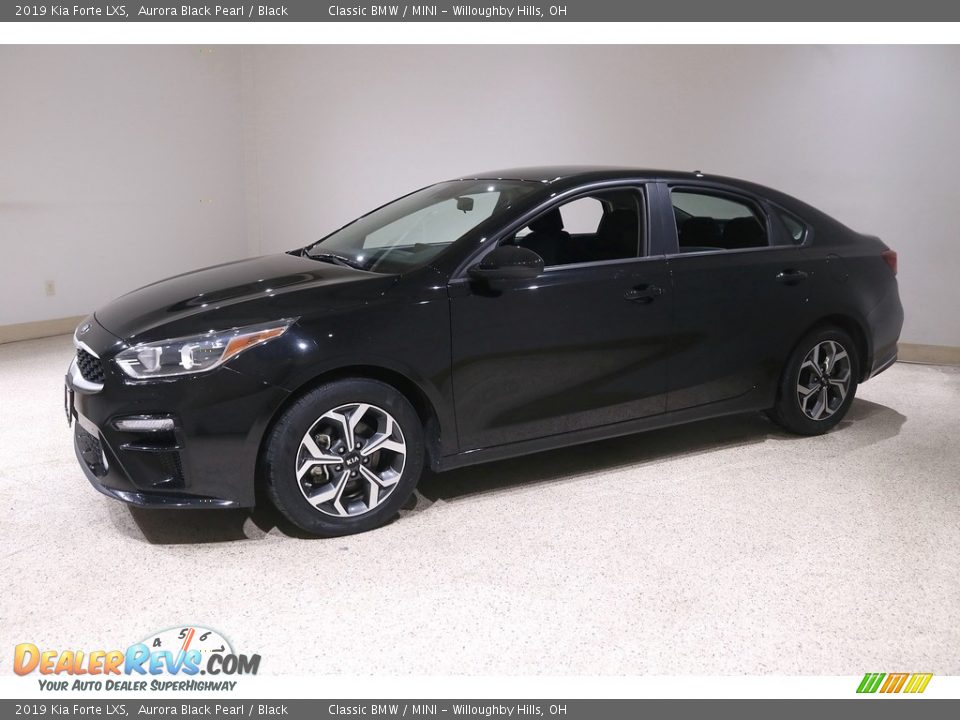 2019 Kia Forte LXS Aurora Black Pearl / Black Photo #3