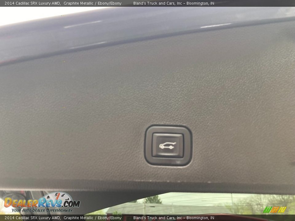 2014 Cadillac SRX Luxury AWD Graphite Metallic / Ebony/Ebony Photo #6