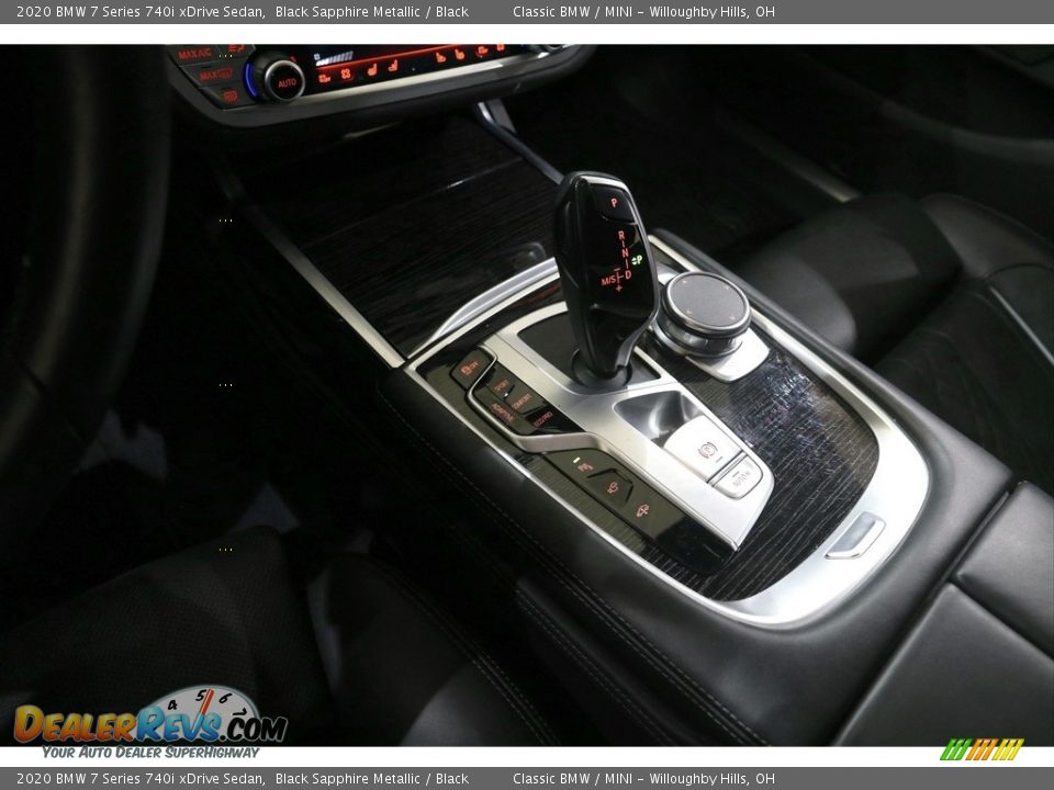 2020 BMW 7 Series 740i xDrive Sedan Black Sapphire Metallic / Black Photo #15