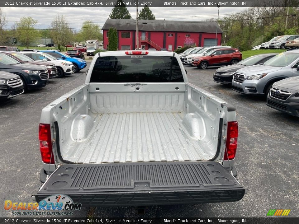 2012 Chevrolet Silverado 1500 LT Extended Cab 4x4 Silver Ice Metallic / Ebony Photo #5