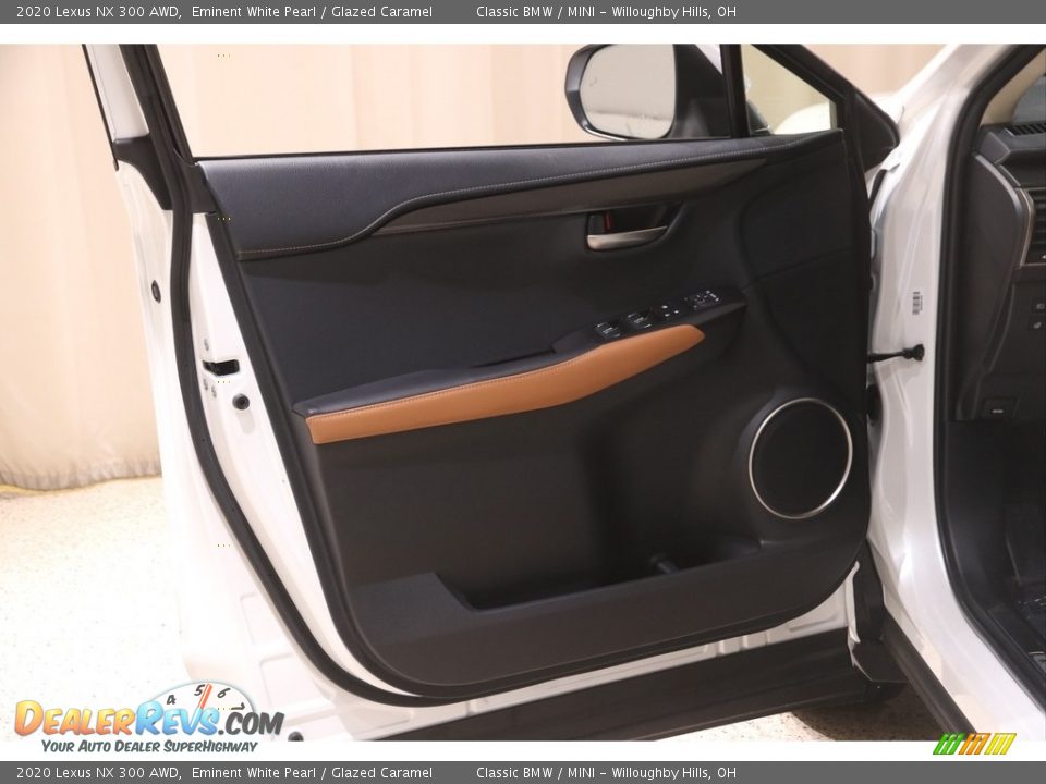 2020 Lexus NX 300 AWD Eminent White Pearl / Glazed Caramel Photo #4