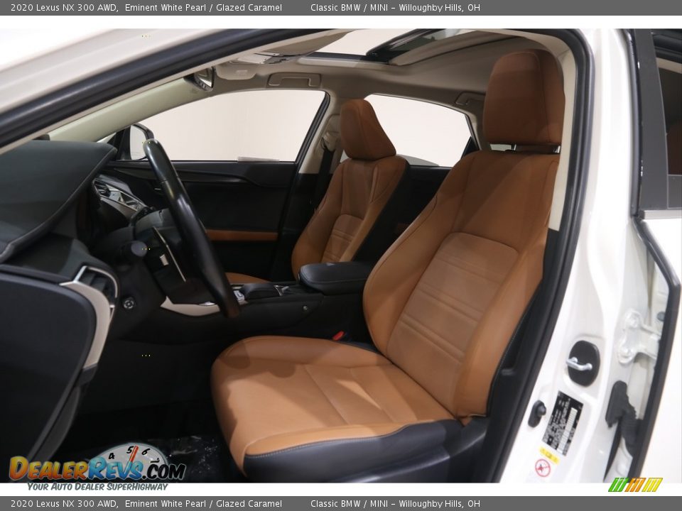 2020 Lexus NX 300 AWD Eminent White Pearl / Glazed Caramel Photo #5