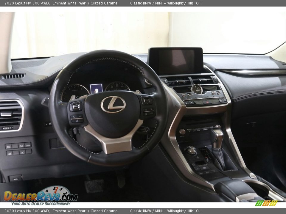 2020 Lexus NX 300 AWD Eminent White Pearl / Glazed Caramel Photo #6