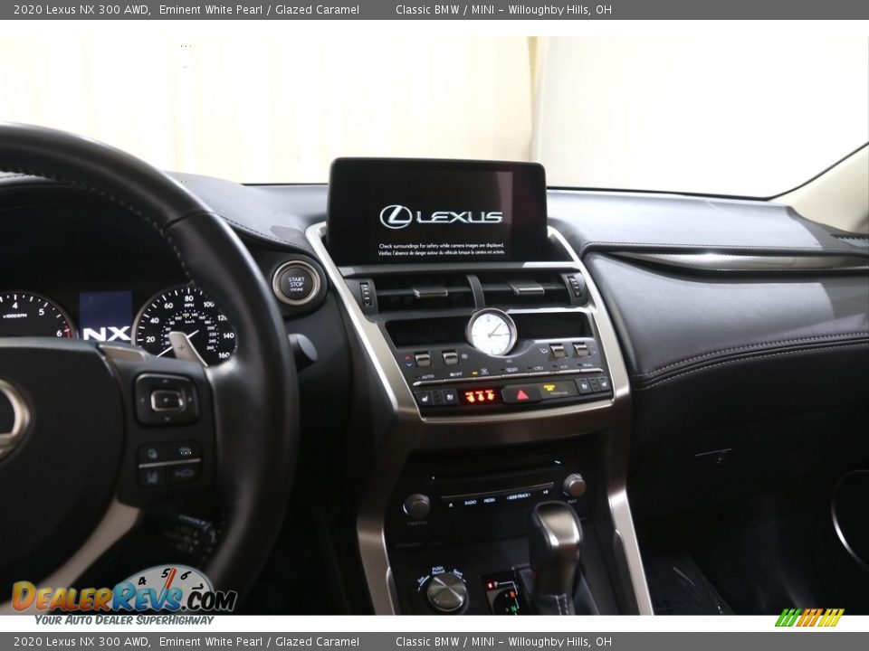 2020 Lexus NX 300 AWD Eminent White Pearl / Glazed Caramel Photo #9