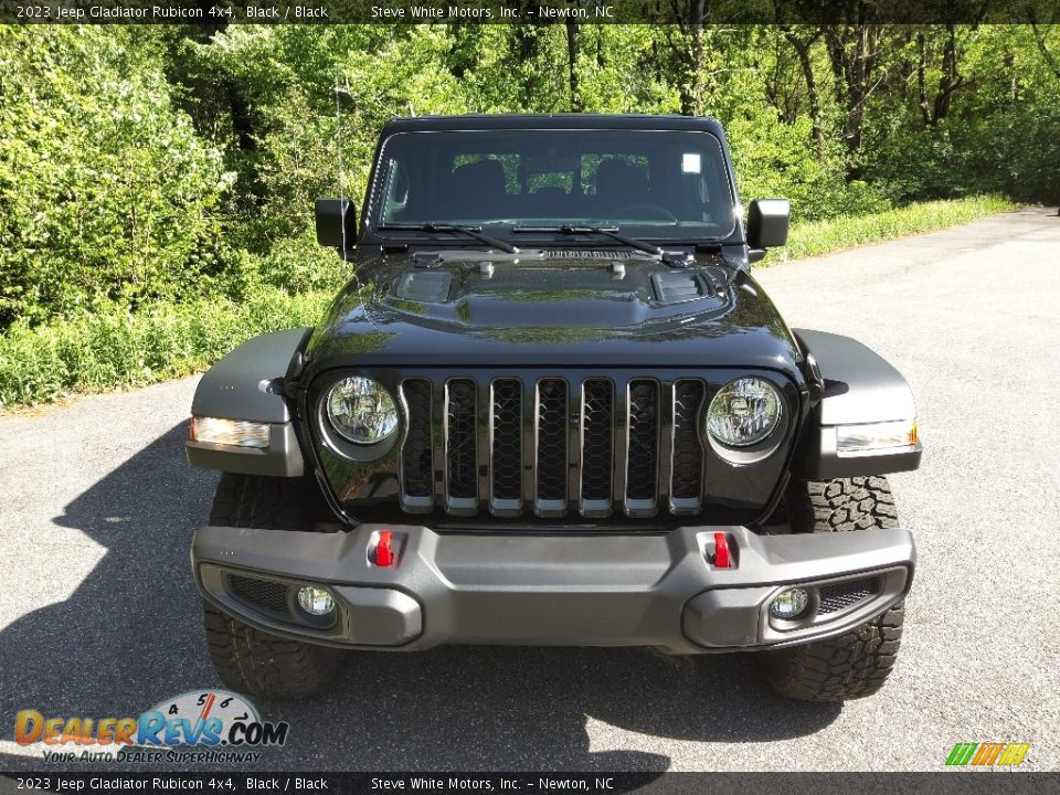 2023 Jeep Gladiator Rubicon 4x4 Black / Black Photo #3